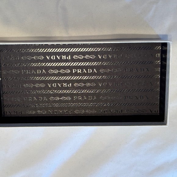 Authentic Prada Sunglasses Accessory Storage Box 7x3x8 – Empty Case - Picture 4 of 6
